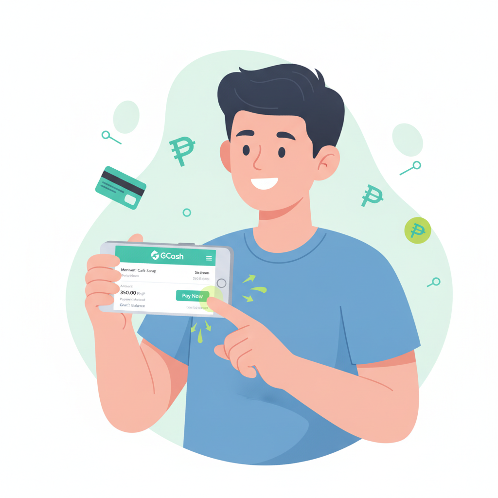 Illustration: How to Make Your First Deposit on Masterbet88 (PHP 100 Minimum)