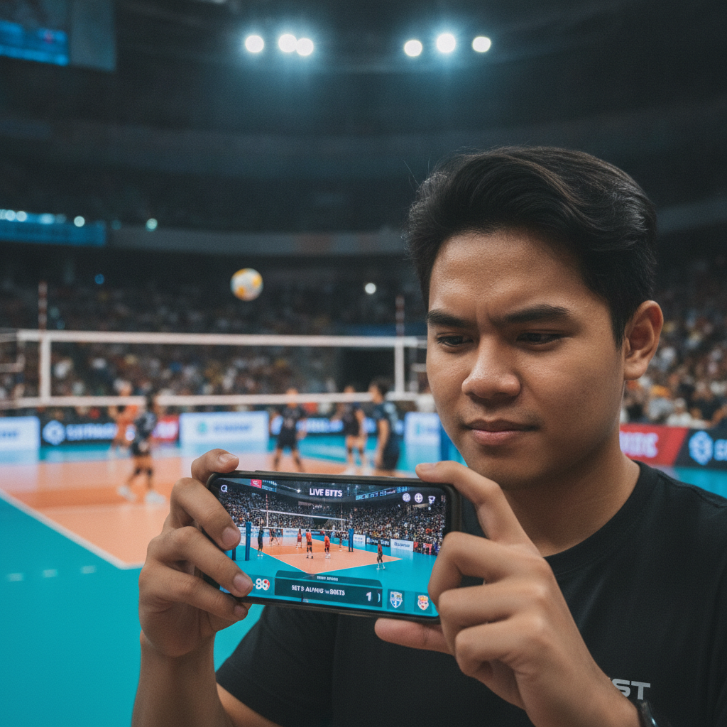 Illustration: How to Place Your First Volleyball Bet on Masterbet88 (UAAP, PVL)